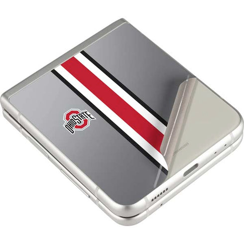 Ohio State University Buckeyes Galaxy Z Flip4 5G Skin